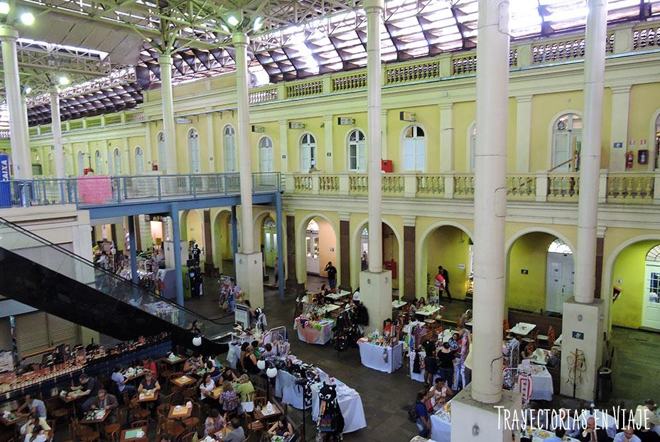 Interior Mercado Público Municipal - Visitar Porto Alegre
