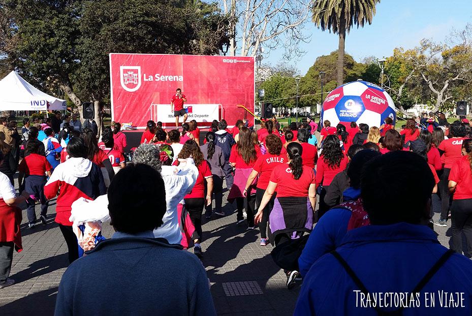 Plaza de Armas de La Serena. Copa América 2015