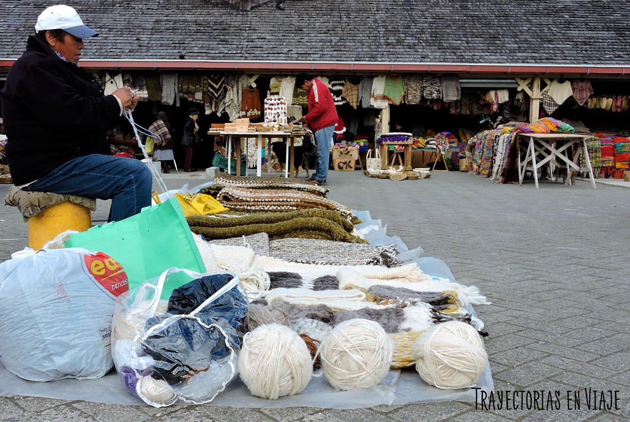Feria Artesanal de Dalcahue. Isla Grande de Chiloé.