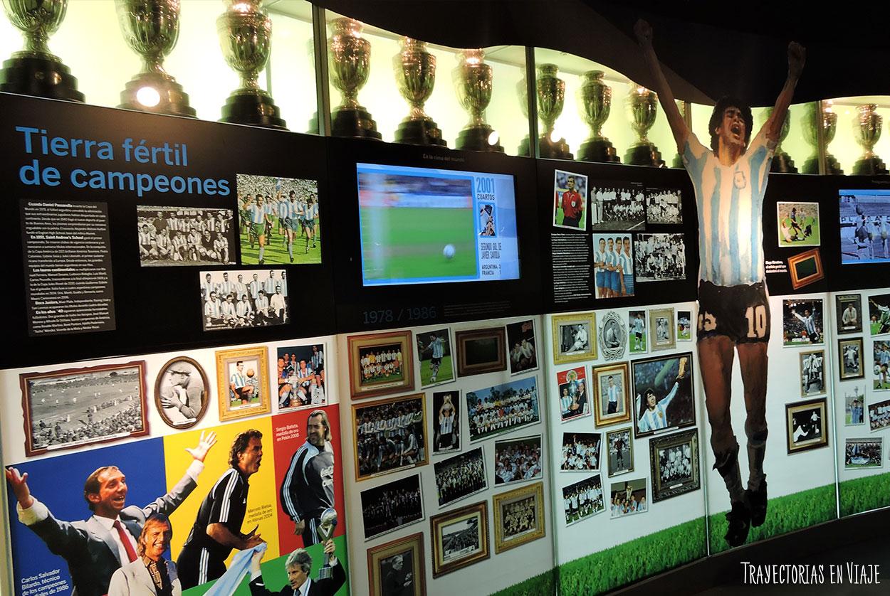 Museo del fútbol.