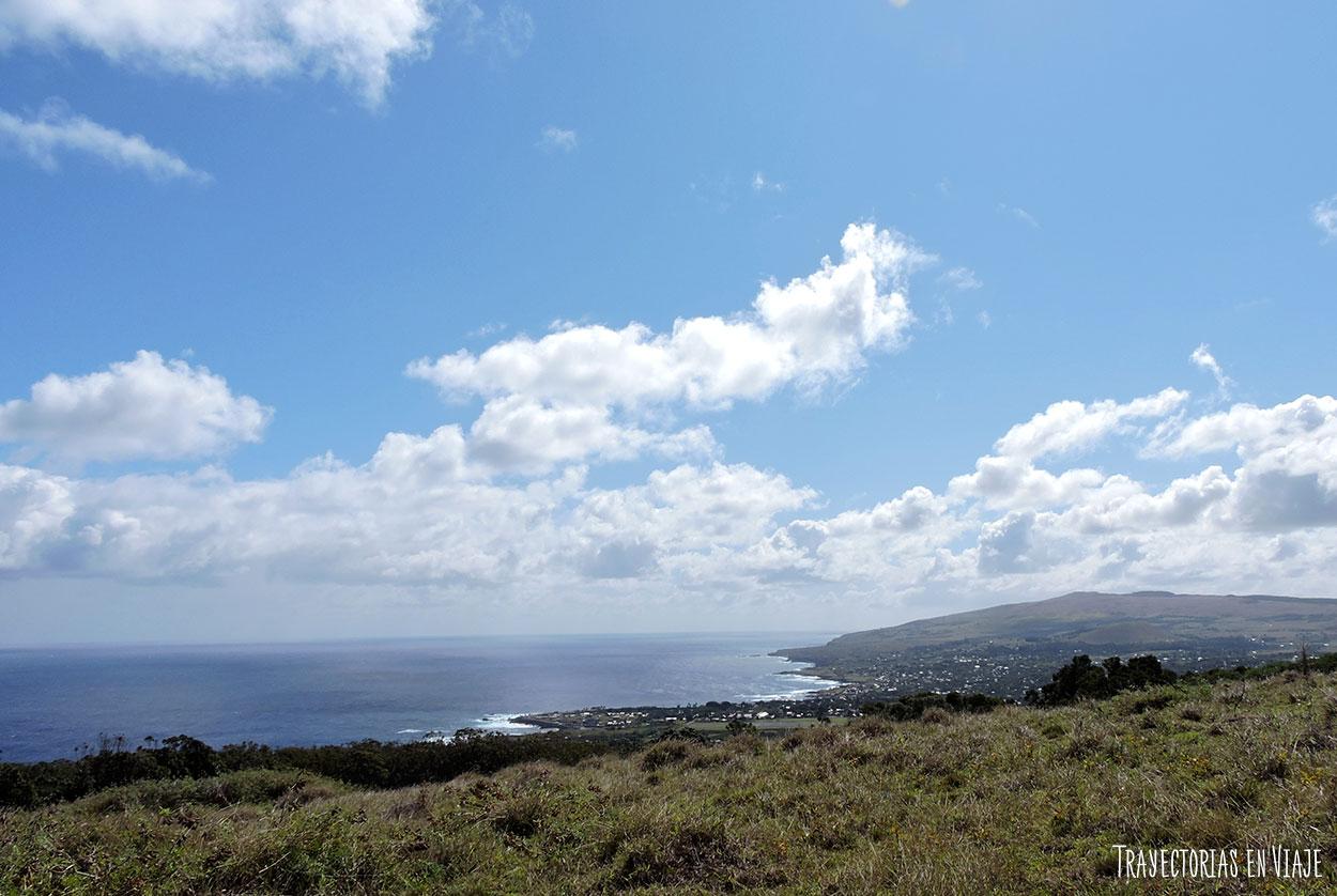 Vista de Hanga Roa - Isla de Pascua