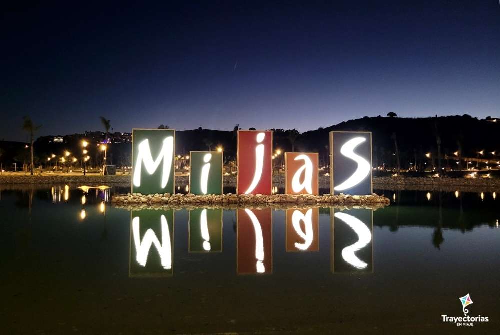 Gran Parque de Mijas de noche